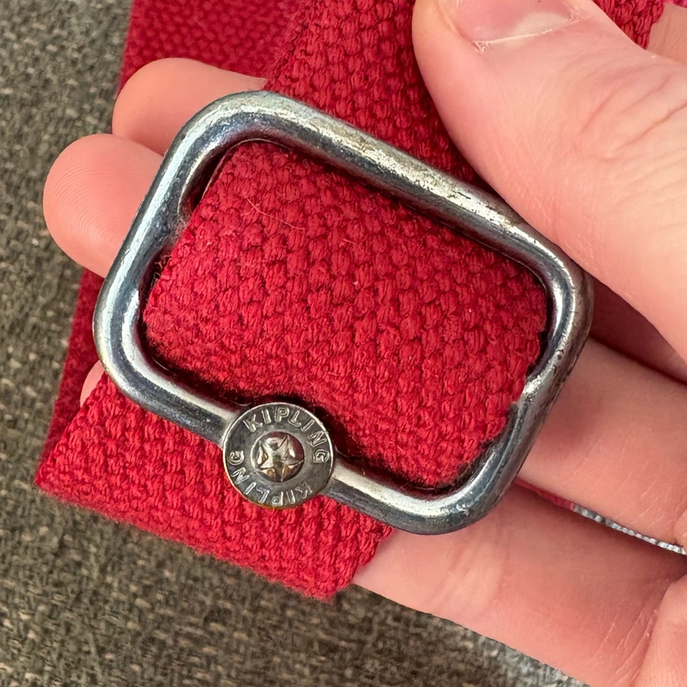 Kipling Alvar Red Bag - Picture 5 of 5